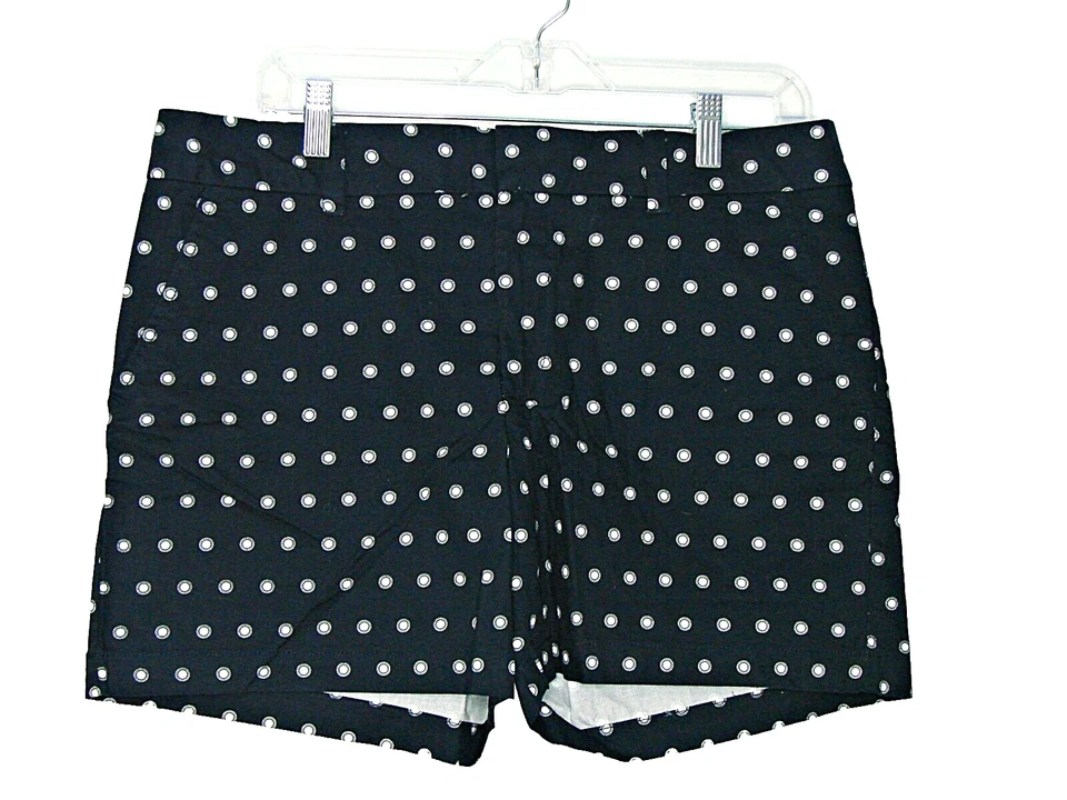 Новый Tommy Hilfiger женщин размер 12 шорты Masters темно-синий плоский передний горошек - Изображение 1 из 4