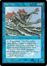 Sea Troll x4  Homelands MtG  LP to NM