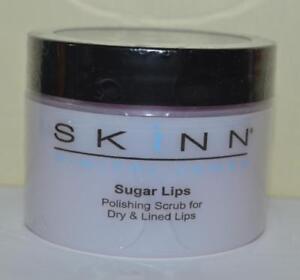 SKINN Sugar Lips Polishing Scrub For Dry & Lined Lips 1.3 OZ FULL SIZE ~ SEALED