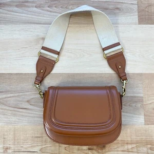 Zara Vegan Leather Wide Strap Shoulder Bag (missing crossboady strap) - Picture 1 of 11
