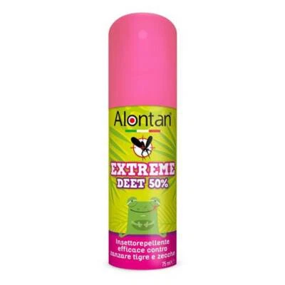 Pietrasanta Pharma Alontan Extreme Spray Insettorepellente Zanzare Zecche, 75ml