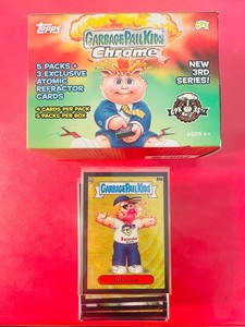 2020 Garbage Pail Kids Chrome Series 3 Black Wave Refractor #/99  !+You Pick+!