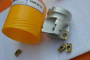 BAP400R-50-22-4F Fresatrice facciale indicizzabile 4Flaute fine fresa PER APKT1604PDER - Foto 1 di 2