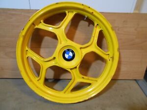 BMW K 100 K100 RS LT RT K 75 rear rim rear wheel rear wheel 2.75* 17 yellow