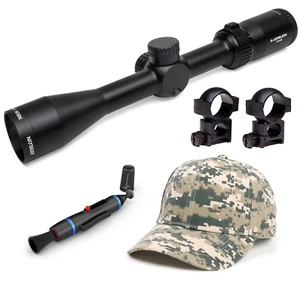Athlon Optics Neos 3-9×40 Center X Riflescope w/ H Rings & CD Hat and Pen Bundle - Picture 1 of 8