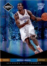 2011-12 Limited Gold Spotlight #34 Serge Ibaka /25