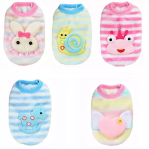 Mini Cachorro Animados Suéteres Cálidos Bebé Mascota Ropa Taza de Té Chihuahua Perros Ropa - Imagen 1 de 9