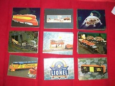 LIONEL LEGENDARY TRAINS   COMPLETE FOIL TRADING CARD SET   1999 DUOCARDS