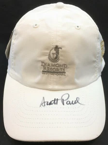 Cappello berretto Scott Parel autografato da Diamond Resorts Invitational Imperial nuovo con etichette - Foto 1 di 7