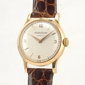 Authentic JAEGER LECOULTRE Cal493 1950s K18PG Automatic Ladies Wristwatch Used - Picture 1 of 9