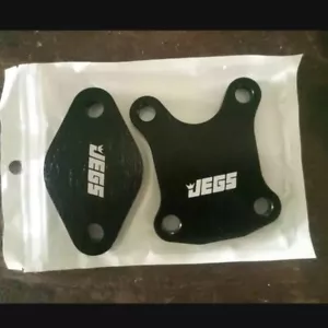 EGR Stopper. Nissan Navara NP300, thickness 8 mm. Accessory parts Aluminum Black - Imagen 1 de 6