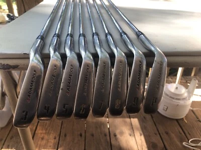 Used Adams Tight Lies Iron Set - 3 thru P- Steel Tip Shaft - Image 1 of 4