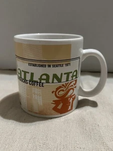 Starbucks 1999 Atlanta Fox Theatre Peachtree Street Landmark Coffee Mug - Picture 1 of 5