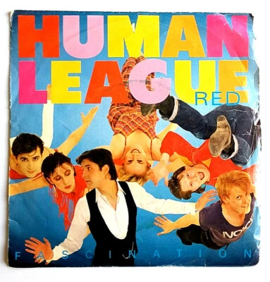 HUMAN LEAGUE  - Keep Feeling Fascination 45 RPM Vinyl Record AM-2547 PIC SLEEVE - Image 1 of 4