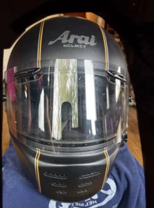 Arai Helmet Concept-x Japan RAPIDE NEO Cafe Racer Flat Black L:59-60cm used - Picture 1 of 5