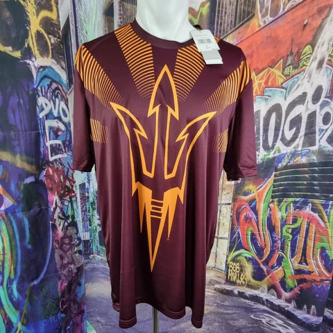 Arizona State University Sun Devils Tailgate Jersey  Men Large HG4397 New (C6) Cover