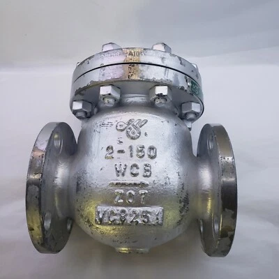 2'' DSI # 137 XU 150# Carbon Steel Flg. End Swing Cehck Valve NEW - Image 1 of 4