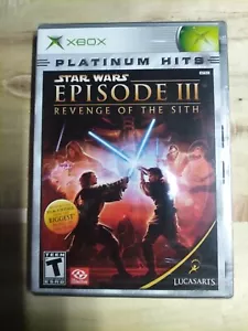 Sealed Xbox Star Wars Episode 3 Platinum Hits 2005 Game - Picture 1 of 3