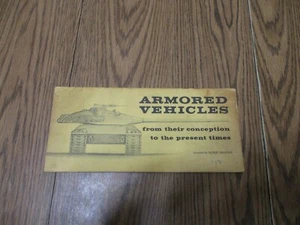ARMORED VEHICLES. GEORGE BRADFORD. UNDATED 1960'S SCARCE. PAPERBACK - Foto 1 di 7