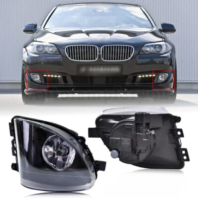 For 2010 - 2013 Bmw 5 Series 528i 535i 550i Fog Lights Front Bumper Lamps L+R - Image 1 of 4