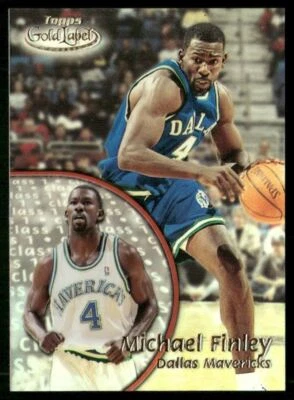 2000-01 Topps Gold Label Class 1 Michael Finley #68 - Image 1 of 2