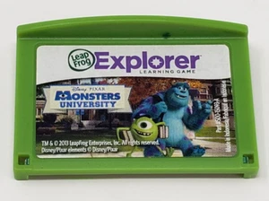 Leapfrog Leapster Explorer Monsters University GAME Leap Pad 2,3,GS, XDi Ultra - Picture 1 of 5