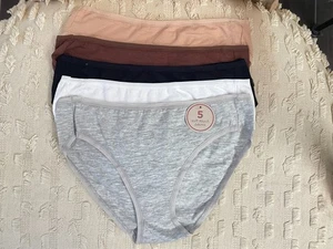 Rene Rofe Soft Touch Höschen Bio Baumwolle 5er Pack Neu ohne Etikett - Bild 1 von 6