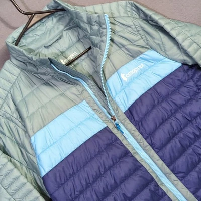 Cotopaxi Jacket Women's M Blue Fuego Down Full Zip Outdoor Hiking Camping - Image 1 of 4