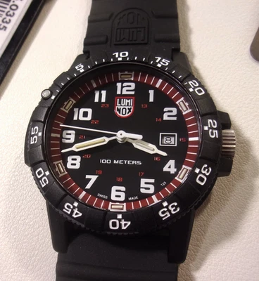 Luminox Leatherback Sea Turtle. XS.0335. Carbonox case. 44mm.  New in case. - Image 1 of 4