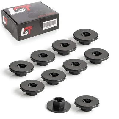 10x Cover Air Conditioner Mounting Nut Clips for Alfa Romeo Giulietta - Image 1 of 4