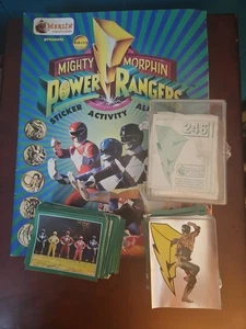 Power Rangers Sticker Activity Album Buch 1994 mit Set über 500 Sticker - Bild 1 von 6