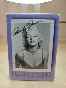 Sealed Pack Of Bicycle Playing Cards Marilyn Monroe Picture Playing Cards - Picture 1 of 8