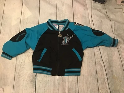 Vintage Rookie League Florida Marlins Jacket 24 Months  - Image 1 of 4