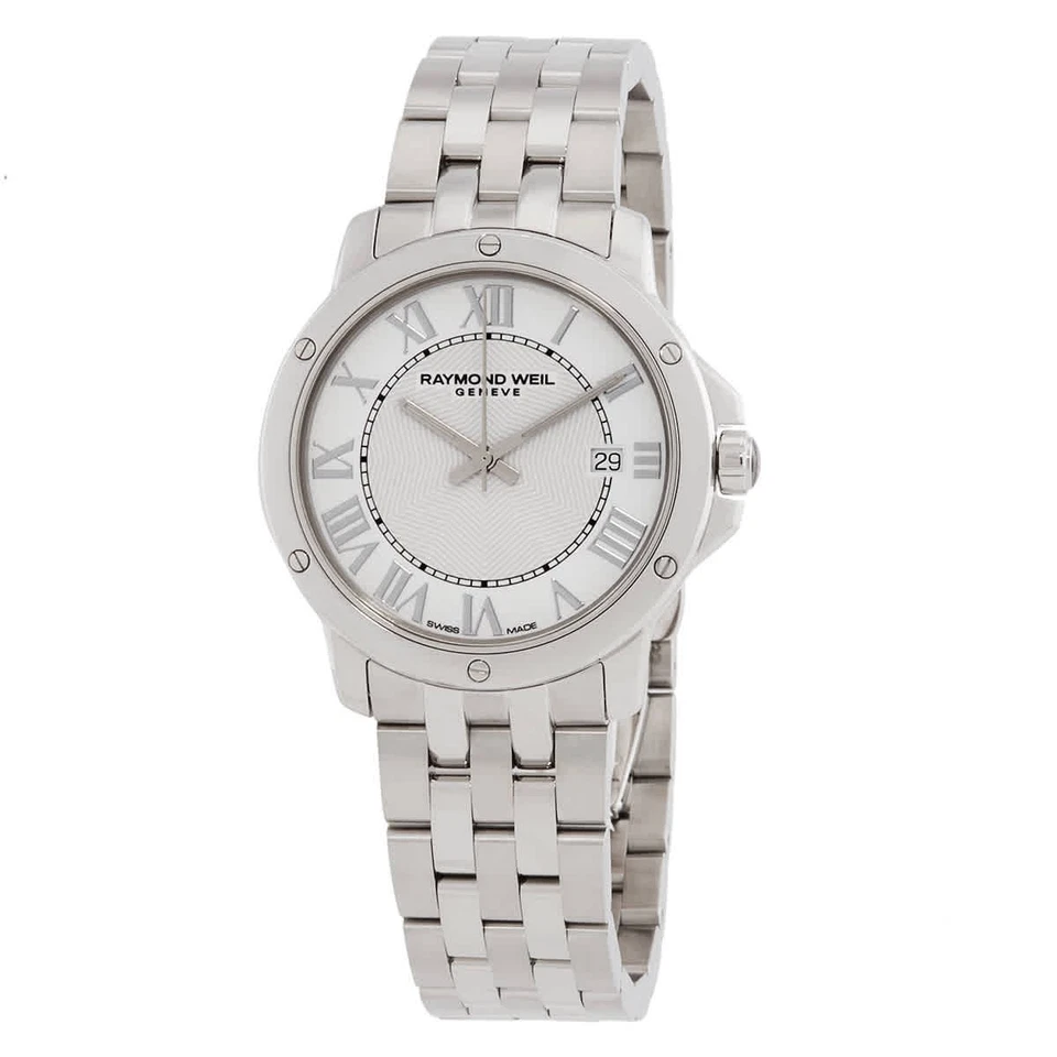 Reloj para hombre Raymond Weil 5591-ST-00308 Tango esfera blanca 39 mm nuevo Foto 1 de 1