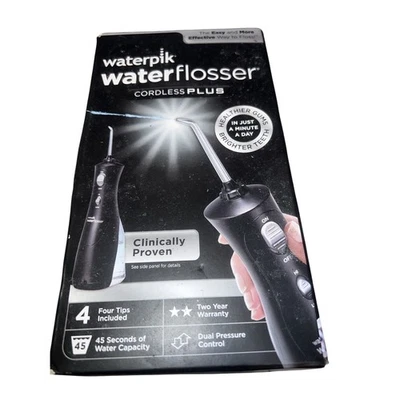 Waterpik Inalámbrico Waterflosser Inalámbrico Plus #WP-462W - NUEVO En Caja Daños Foto 1 de 4