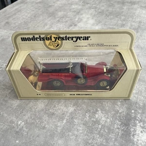 Matchbox Models of Yesteryear Y6 - 1920 Rolls Royce Fire Engine - White ladder - Picture 1 of 13