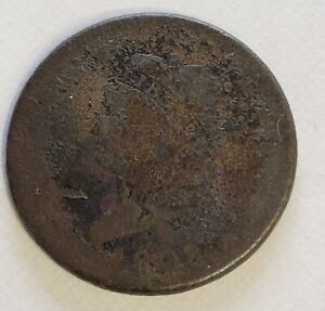 1808 large cent BETTER DATE environmental  issues 