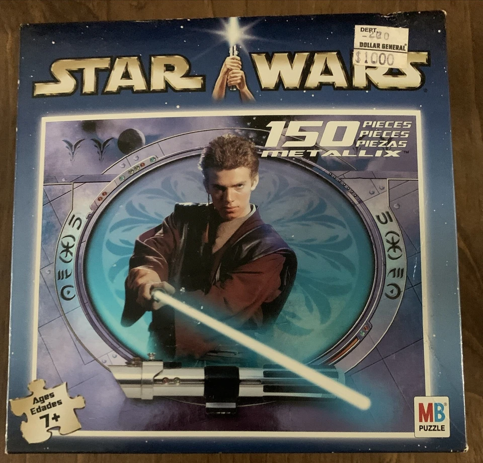 Star Wars Anikan Metallix Puzzle Factory Sealed 150 Pieces New 2002 - Image 1 of 1