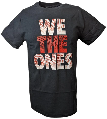 Bloodline We The Ones Roman Reigns Black T-shirt Cover