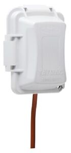 Raco Taymac, White, 1 Gang In Use, 16 In 1, Hort/Vert Standard Outlet Cover