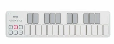 KORG USB MIDI Keyboard Controller nanoKEY2 White New in Box - Image 1 of 4
