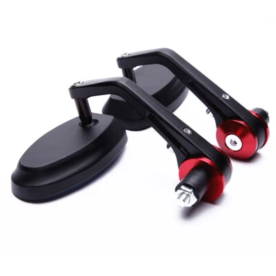 Espejos retrovisores laterales con extremo de manillar CNC de 7/8" para Yamaha MT09 MT07 Foto 1 de 4