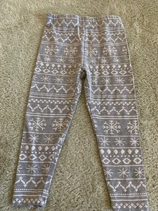 Dip Mädchen grau weiß Schneeflocken Urlaub Hose 18-24 Monate 2T - Bild 1 von 5