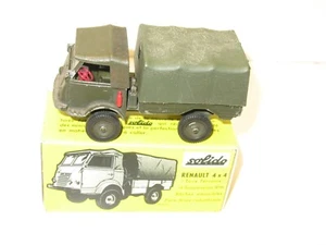 SOLIDO Renault Military Truck Metal Wheels, Red Steering Wheel + Suspension - Picture 1 of 5