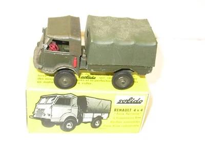 SOLIDO Renault Military Truck Metal Wheels, Red Steering Wheel + Suspension - Image 1 of 4
