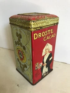 Ancienne boite en métal Chocolat Cacao Droste Haarlem 250g - Picture 1 of 8