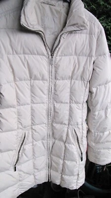 ADD Mantel Jacke Steppjacke keine Daune 36 38-40 creme wNeu - Bild 1 von 4