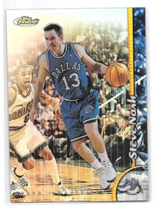 1998-99 Topps Finest No Protectors Refractors Parallel #218 Steve Nash - Picture 1 of 2