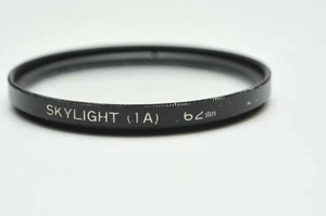 Skylight 1A 62mm Lens Glass Filter for Nikon Canon Sony Lenses - Picture 1 of 1