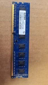 ELPIDA 2GB 2RX8 PC3-10600U-9-10-B0 EBJ21UE8BDF0-DJ-F DESKTOP MEMORY TESTED USA - Picture 1 of 3